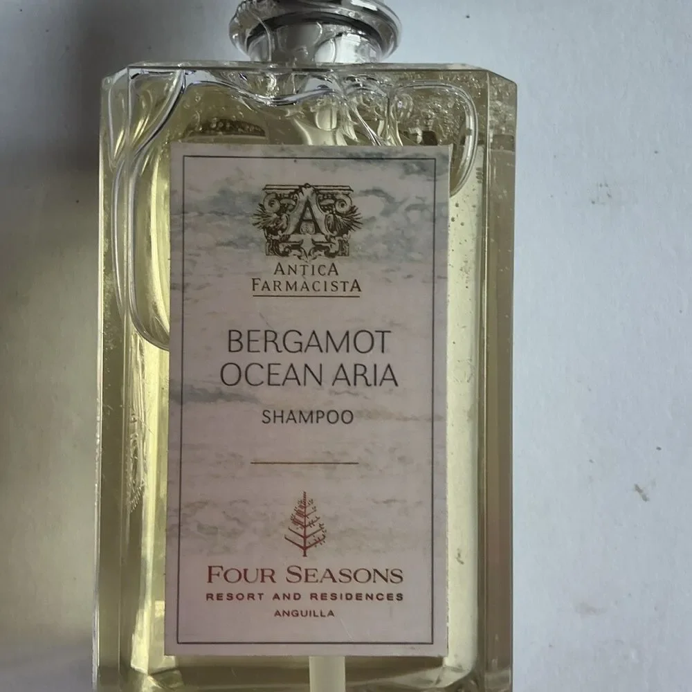 Antica Farmacista Bergamot Ocean Aria Shampoo Four Seasons Anguilla 16 Oz Rare!